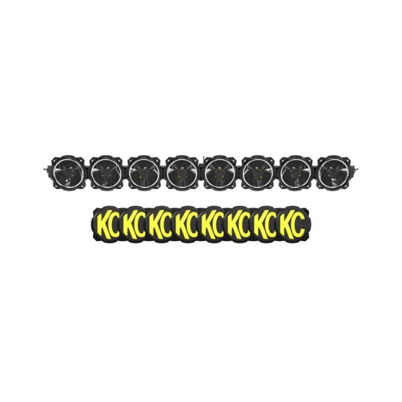 Jeep Gladiator Mojave Light Bar - Overhead/windshield - KC HiLiTES - Gravity Titan - Black - `20-`26